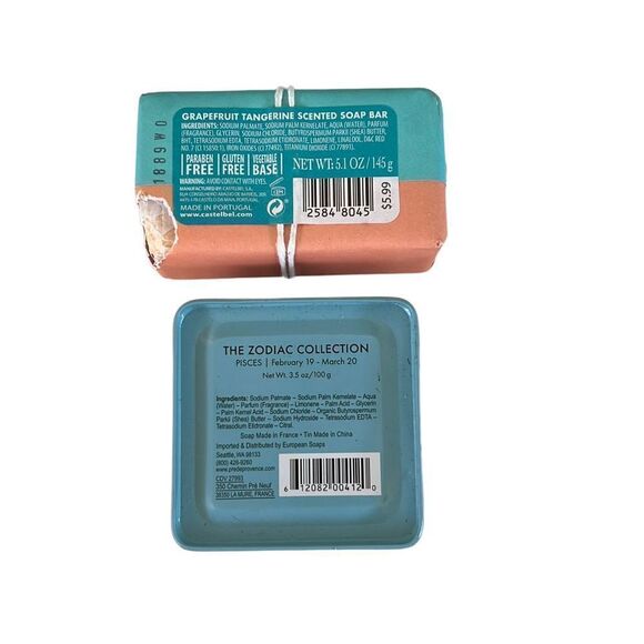 Pisces Collection Soap Bundle 2 pc  Luxury Scented Soap Decor - Picture 2 of 3